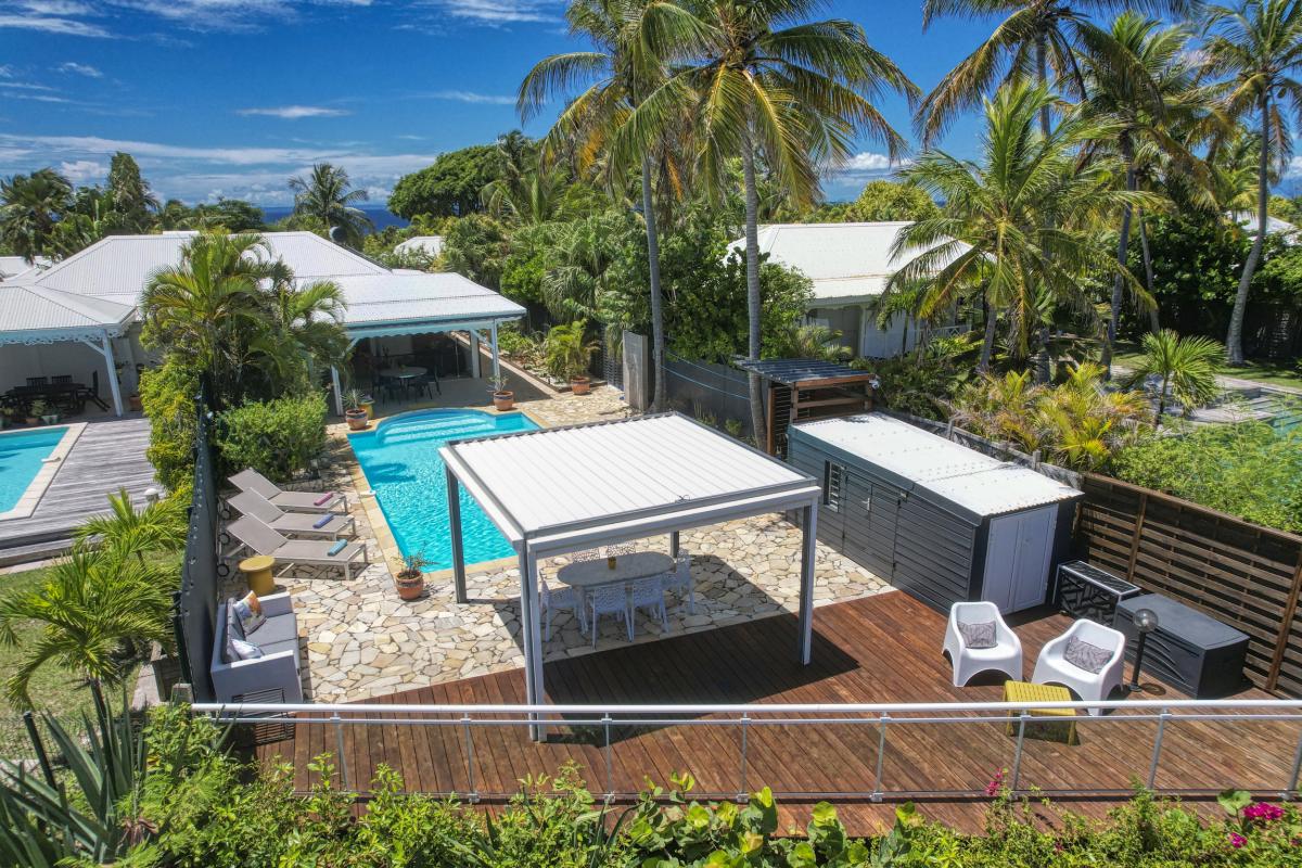 6.Location villa piscine vue mer Saint François Guadeloupe_ Vue Mer